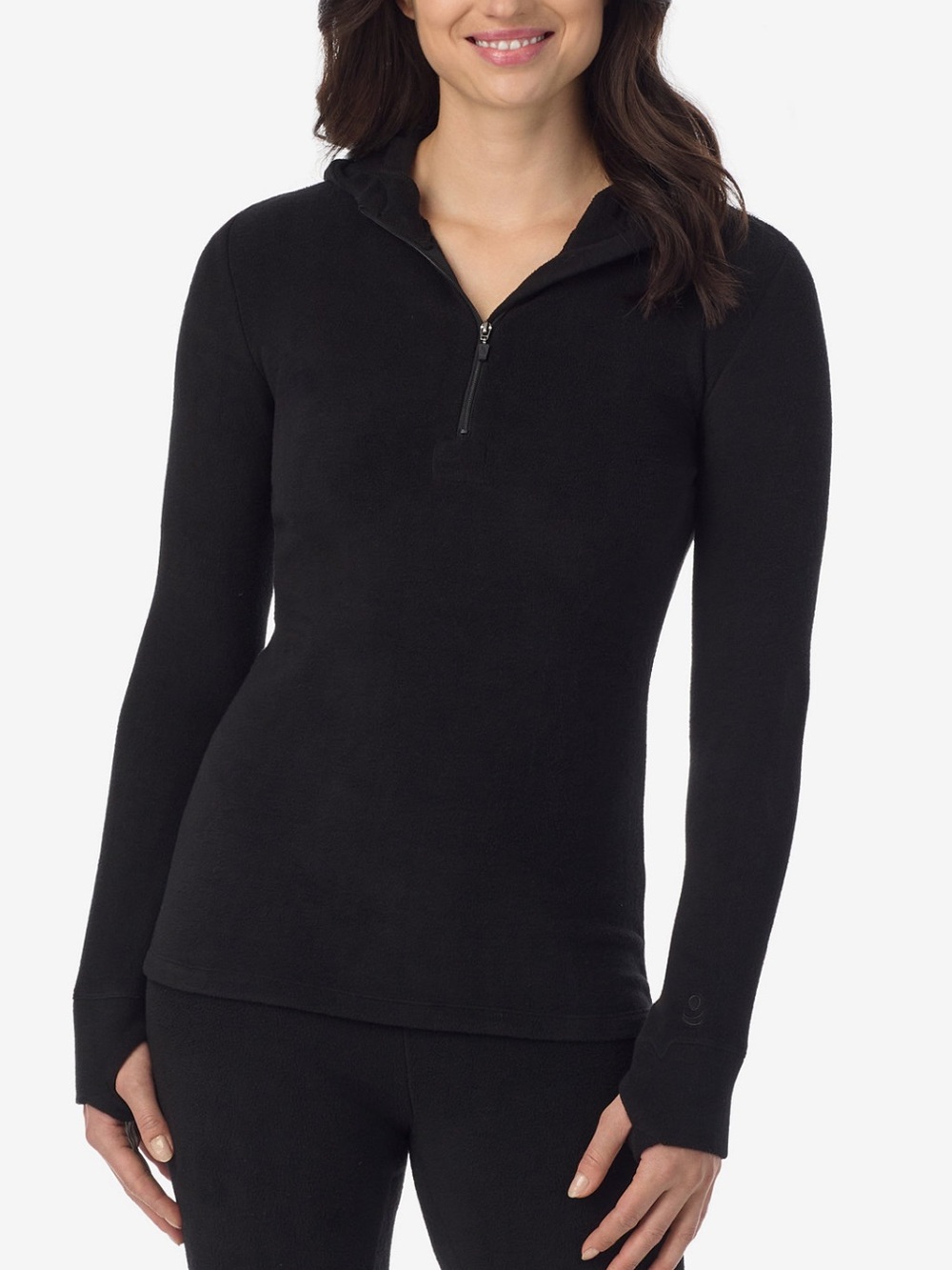 Cudal Duds Women's Fleecewear Long Sleeve Half Zip Hoodie